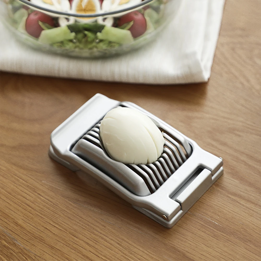 Kitchen creative multifunctional egg peel egg slicer tool cutter