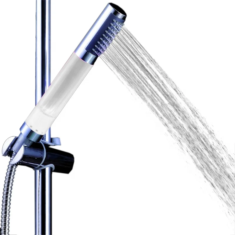 Light Bathroom LED Showers with white Colors with color box