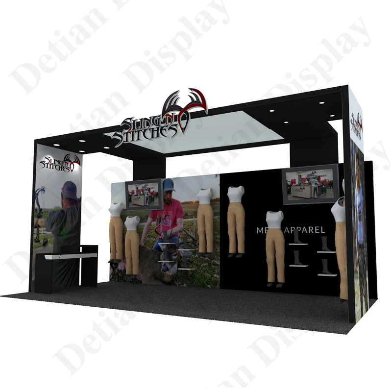 Переносной батут trade show Дисплей Стенд пользовательская охрана окружающей