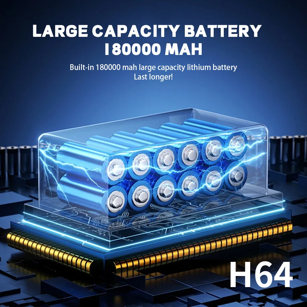 64mm Brushless Motor Turbo Jet Fan Electric Air Blower Rechargeable  Violent fan Blower Weight Car Dryer Snow And Leaf Cleaner