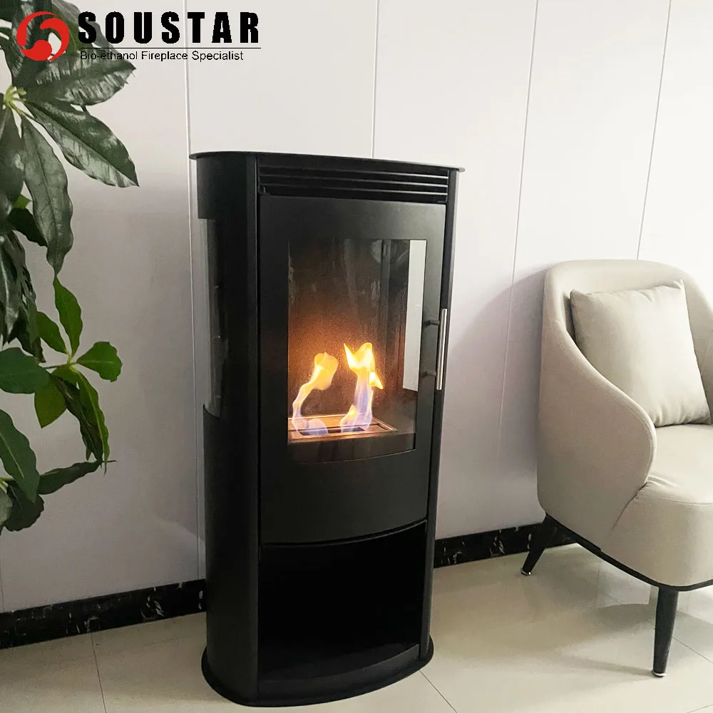 Modern Free-Standing Steel Bioethanol Fireplace Stove Bioethanol stove