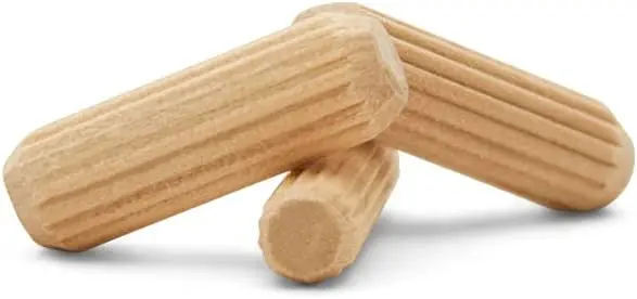 Decorative Wood Crafts Unfinished Hardwood Sticks Round Natural Wood Dowels Rods Different Size Wooden Dowel Pins