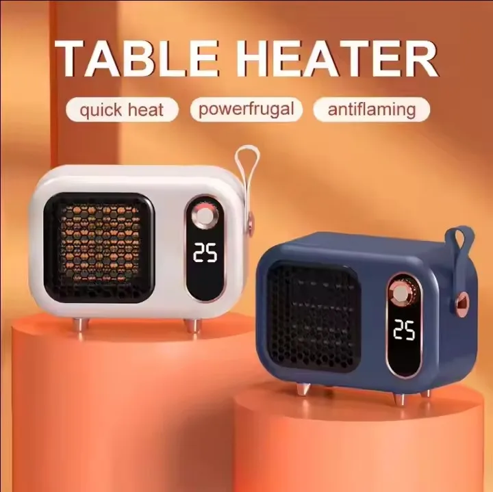 New Portable Infrared Electric Heater Multi-Block Home Office Thermal Insulation Magic Device Energy-Saving PC Fan Outdoor