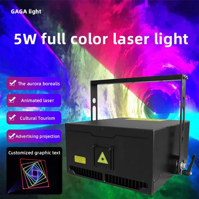 10W RGB full color laser light christmas special effects laser lights