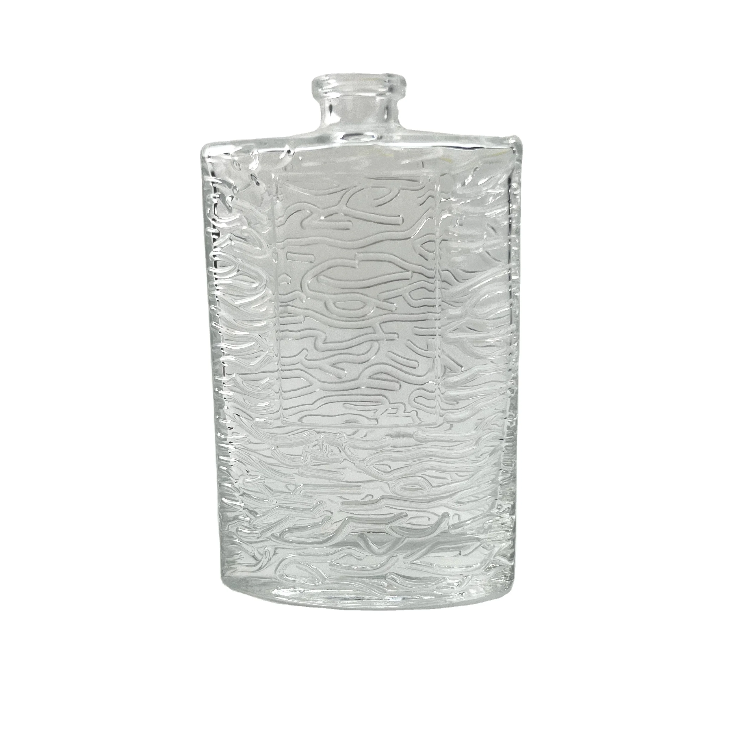 Munan luxury perfume bottle 100ml 5ml glass vial empty glass bottles 100ml