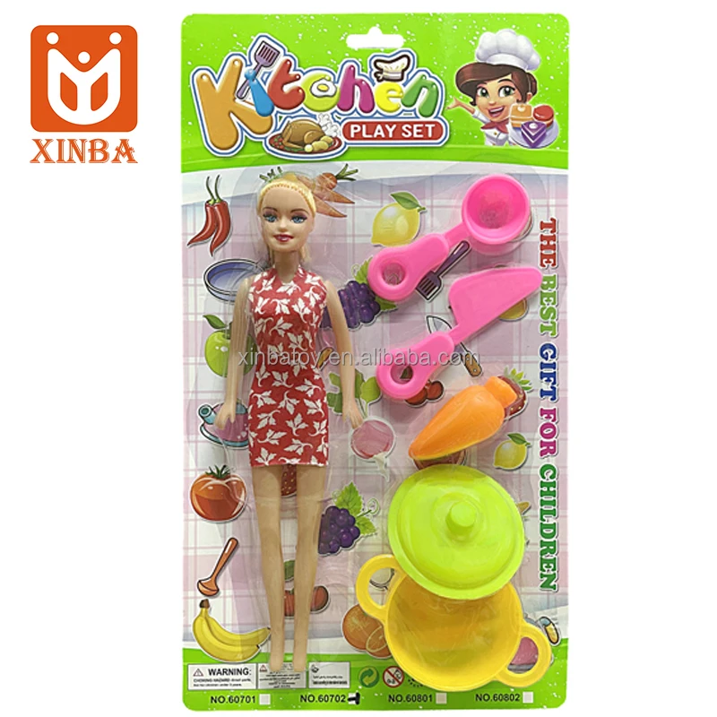 Kids Happy Real Cooking Vegetable With Doll Accessories Cooking Toy Set Kitchen Toy For Kids Other Pretend Play