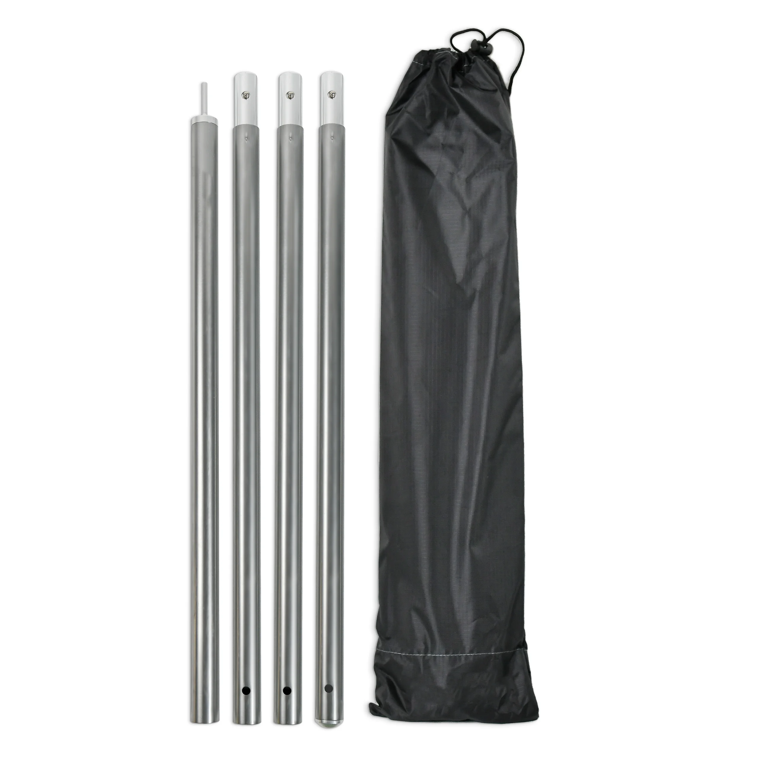 Custom camping tent pole thicken aluminum alloy tent support rods beach shelter tarp awning pole