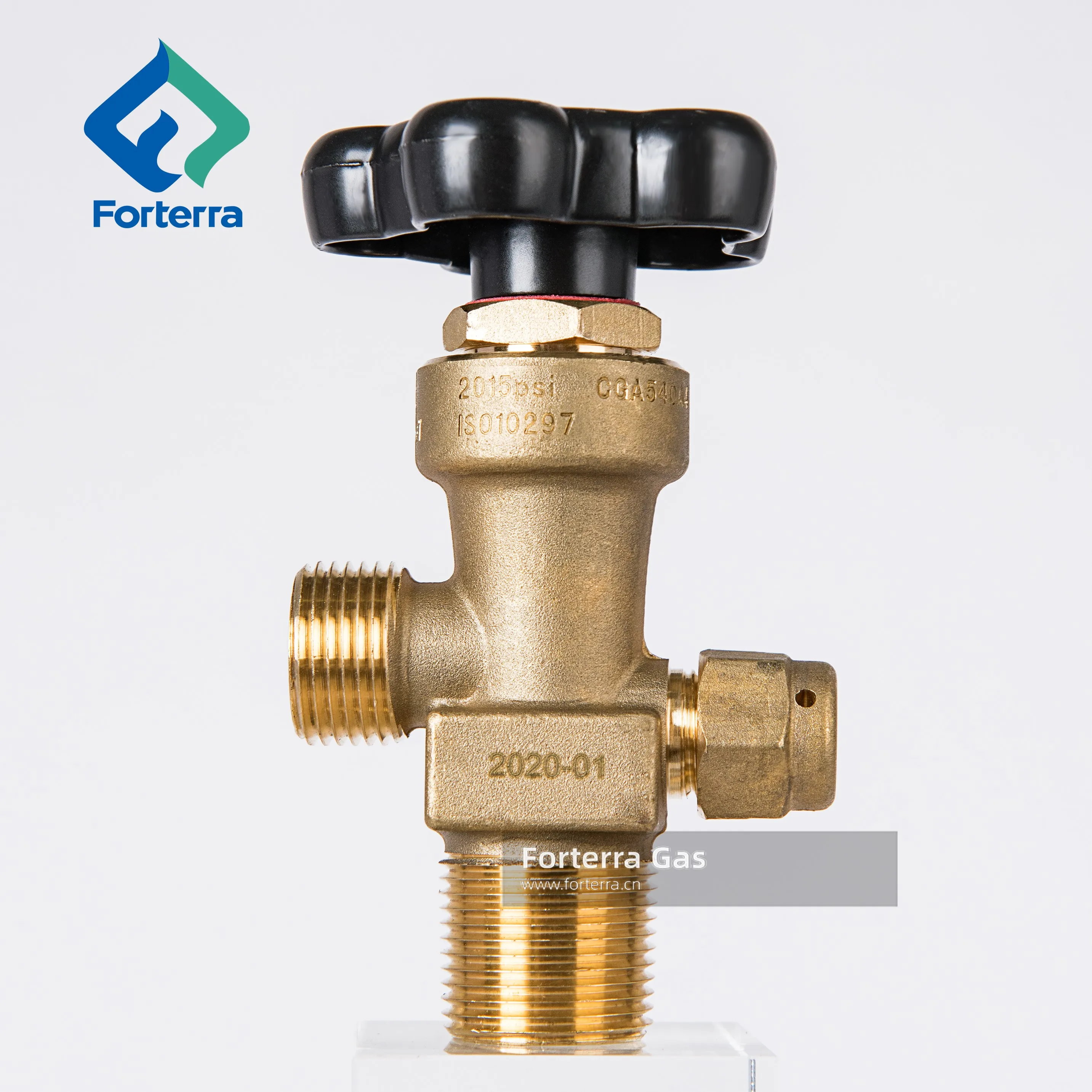 Industry Argon Gas Brass CGA580 Valve CO2 Oxygen Nitrogen Gas Cylinder Valve 2900 Psi Low Price CGA540 Valve