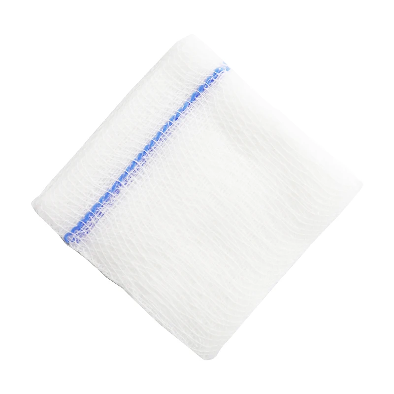 Hot Selling Good Quality Bandage Gauze Cotton Double Gauze Fabric Medical Sterile Gauze Piece