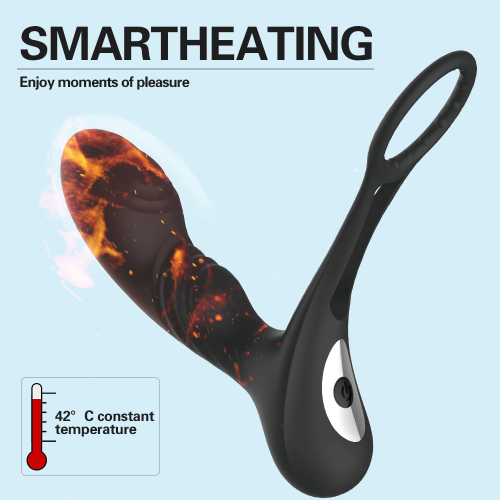 Wireless control xxxx girl Heating Prostate Massager dick Butt Plug  xxxxx xxxxx video other massage products vibrator sex toys