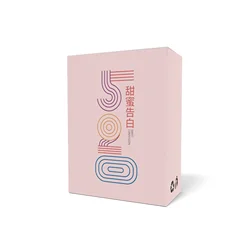 Professional Factory Black Skincare Luxury Reverse Tuck Style Chocolate Gift Paper Packaging Box