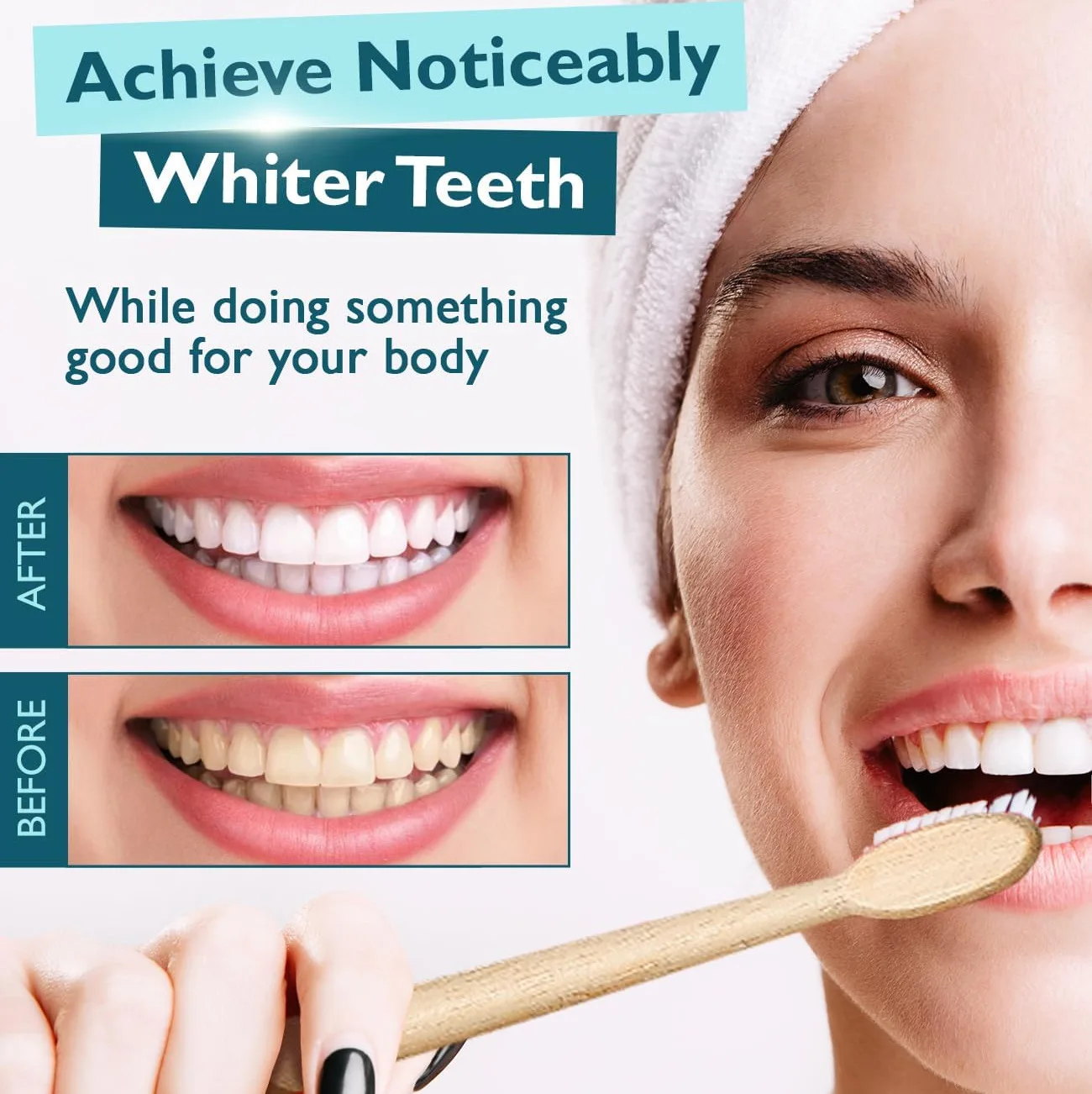 Timu TK 4.2oz  nano hydroxyapatite Whitening Toothpaste FLUORIDE-FREE mint flavored sensitive toothpaste