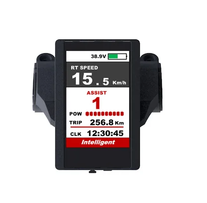 Greenpedel 24V 36V 48V 72V big screen TFT colorful e-bike LCD display