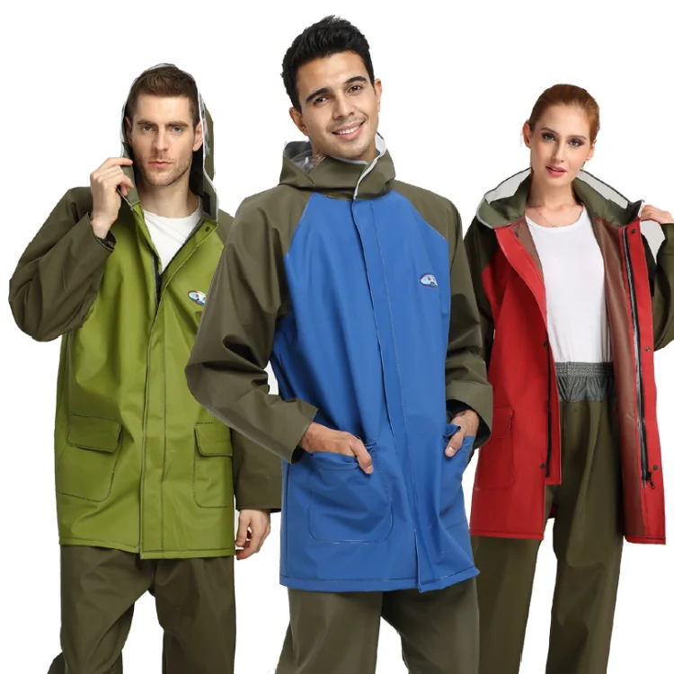 
Durable Using Low Price Plastic Waterproof Outdoor Warm Sport Non-slip Travel Raincoat 