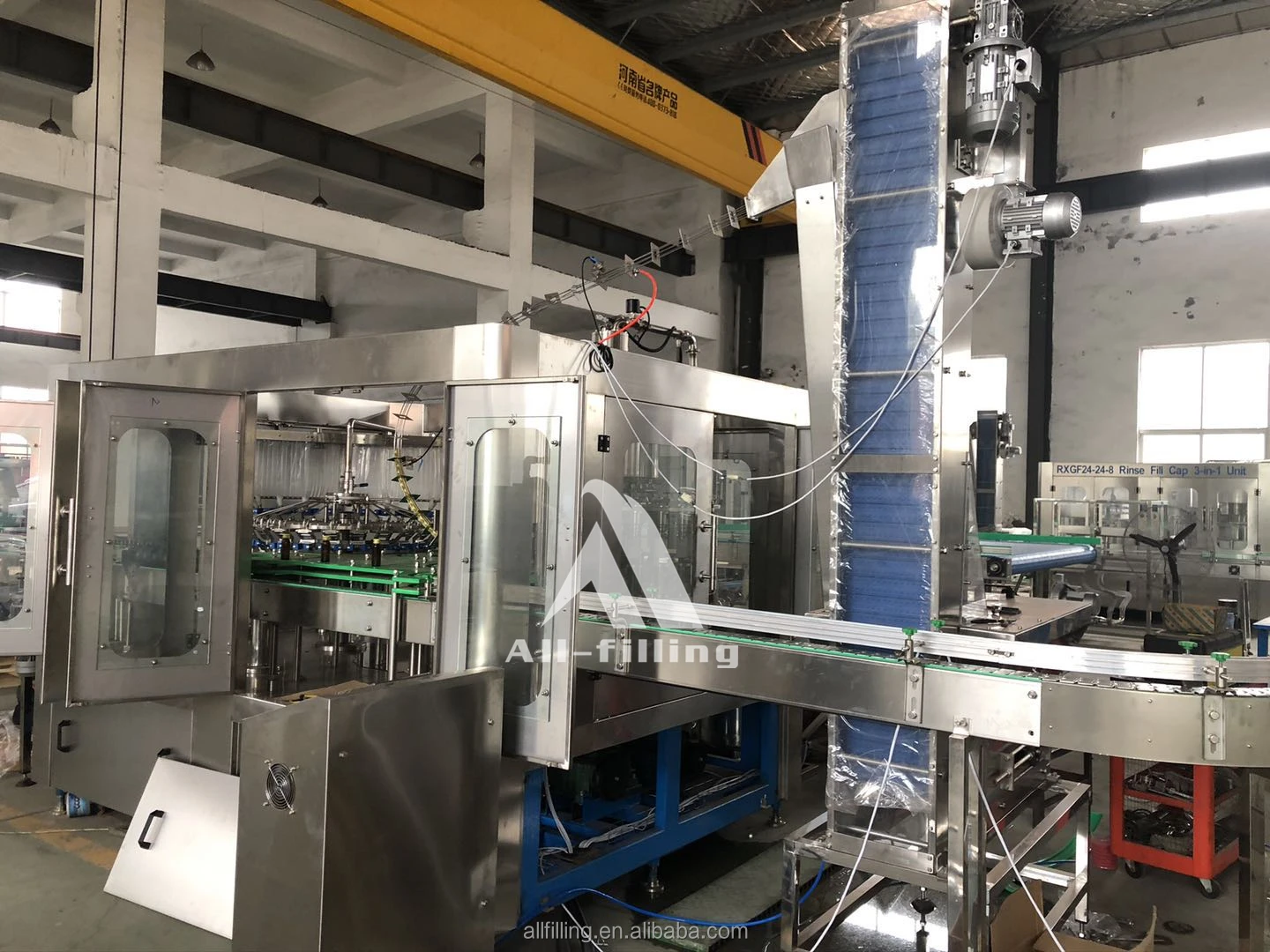 Automatic PET or glass bottle mango juice filling plant/Mushroom Enzyme drinks filling machine
