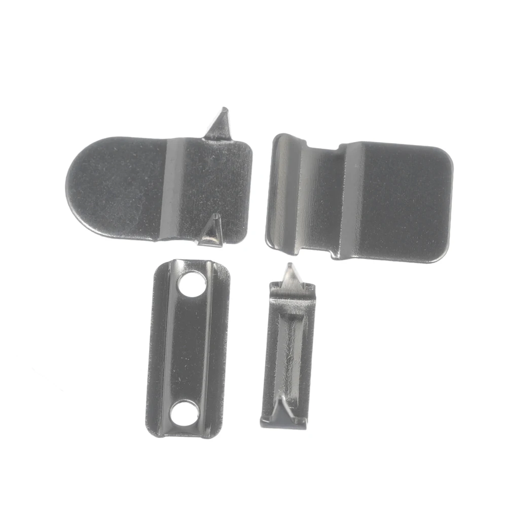 Custom Hot Popular Brass Trouser Hook and Bar Metal 4 Parts Snap Fasteners For Suit Pants,Skirt and Bra