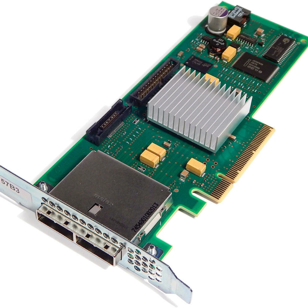 Карта адаптера используется для IBM pSeries Server 57B3 PCIe 2P Dual Port 3GB SAS адаптер карты 46k5840 46k5868