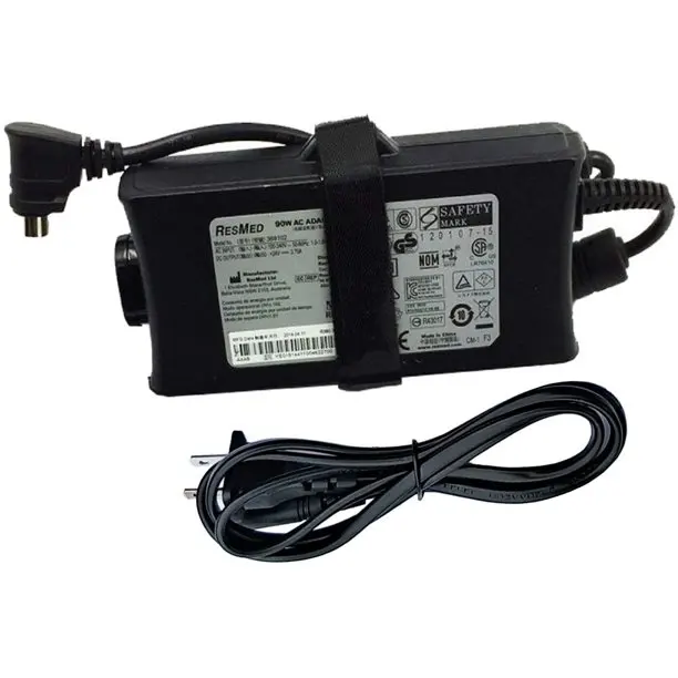 AC Power Supply (90-Watt) with Power Cord for ResMed  S9 CPAP Machines
