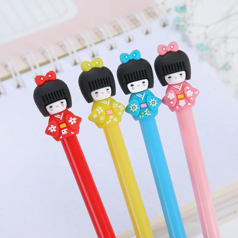 Wholesale Cheap Kawaii Stationery Cute Bulk Novelty Cartoon School Student Gel Pen