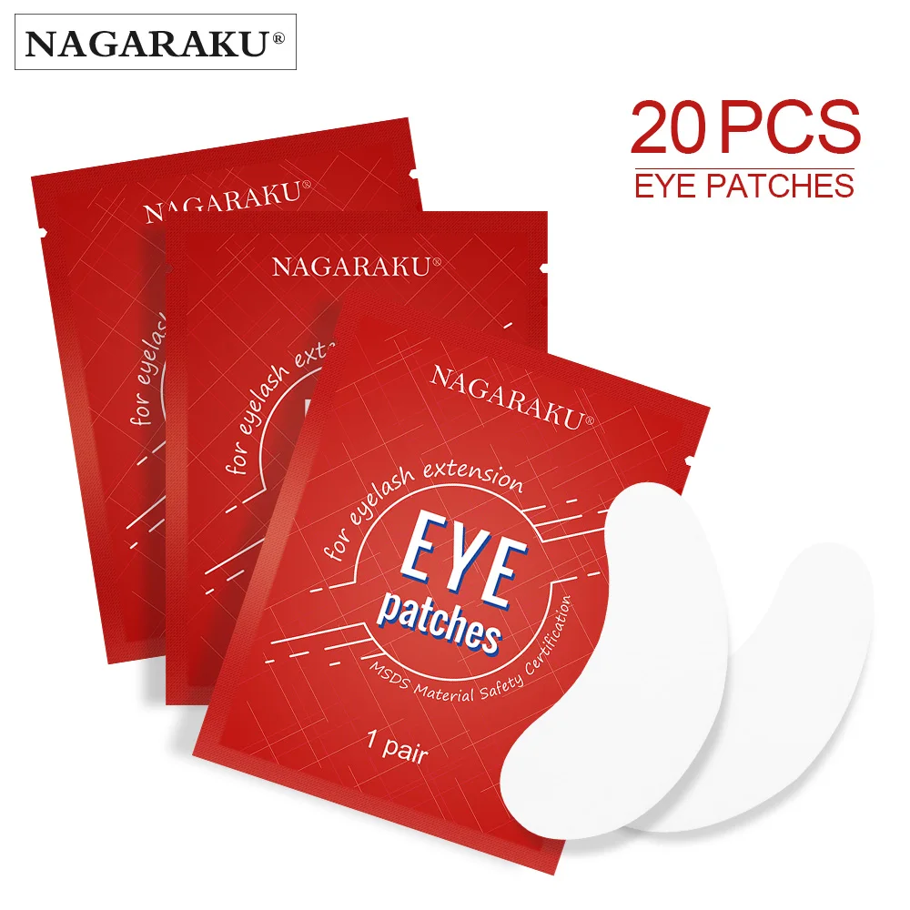 
NAGARAKU eyelash extension pads Under eye pads Lint Free Eye Gel patches eye patch for eyelash extension patch 