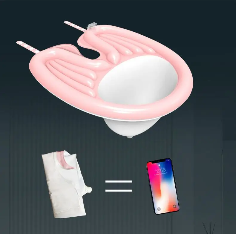 High Quality Hair Washing Shampoo Tray Plastic Inflatable Portable Hair Salon Wash Basin