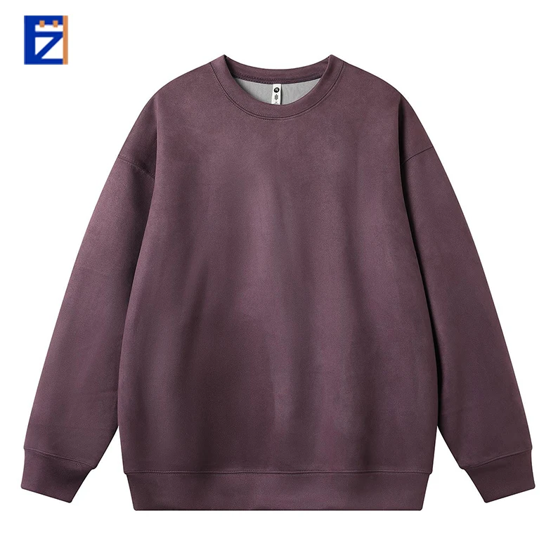 Brand Cropped Blank Man Oversized Long Rhinestone Branded For Drop Shoulder Zip Hoodies Men Sweatshirts