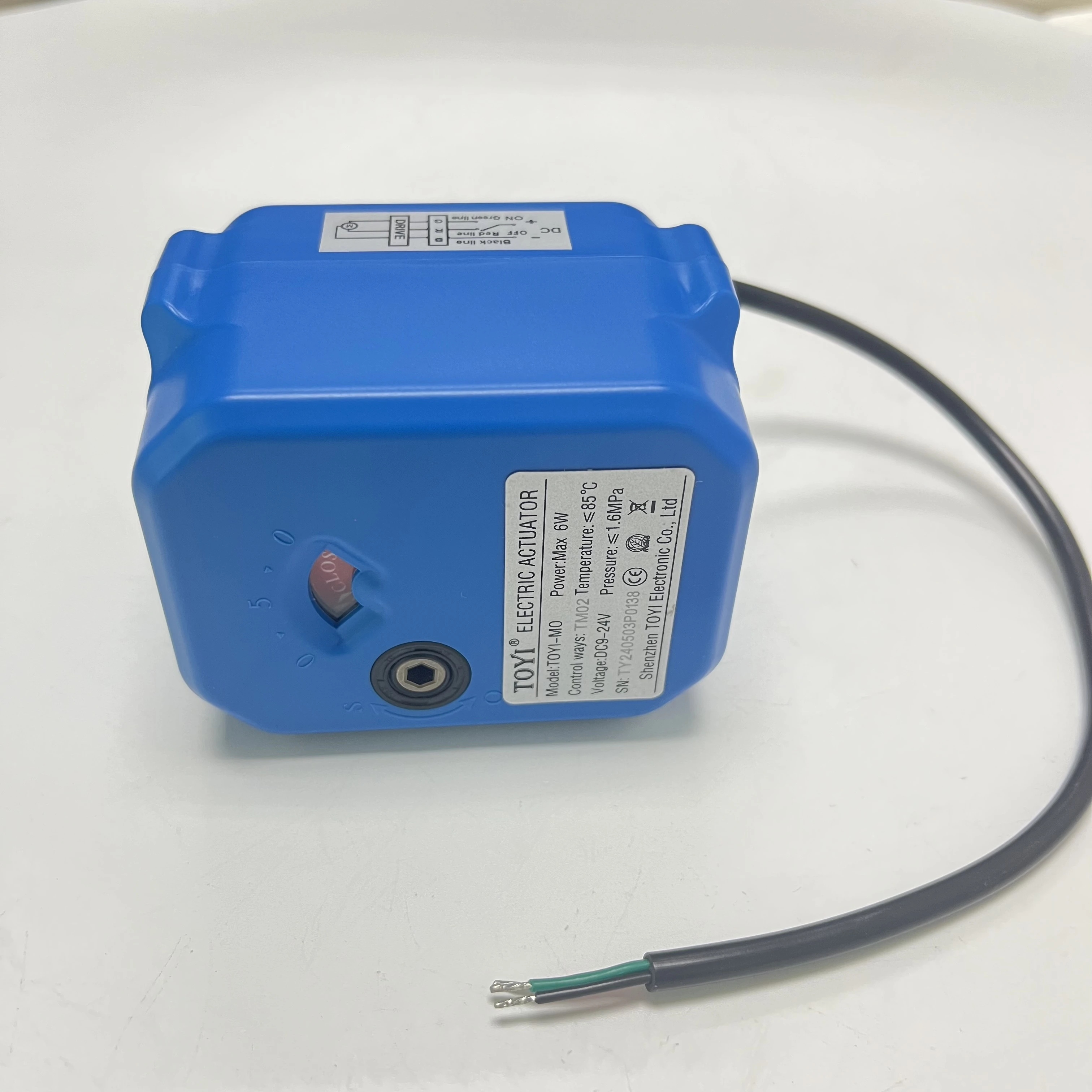 Customizable 10NM Mini Electric Actuator for Ball Valve 9V12V24VDC AC220V Electric Actuator with OEM Support