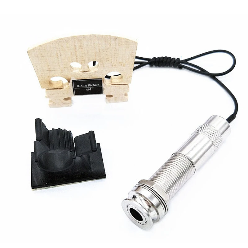 Manufacturer Hot Selling Multifunction High Quality Violin Pickup With Bridge For Sale EQ Equalizer