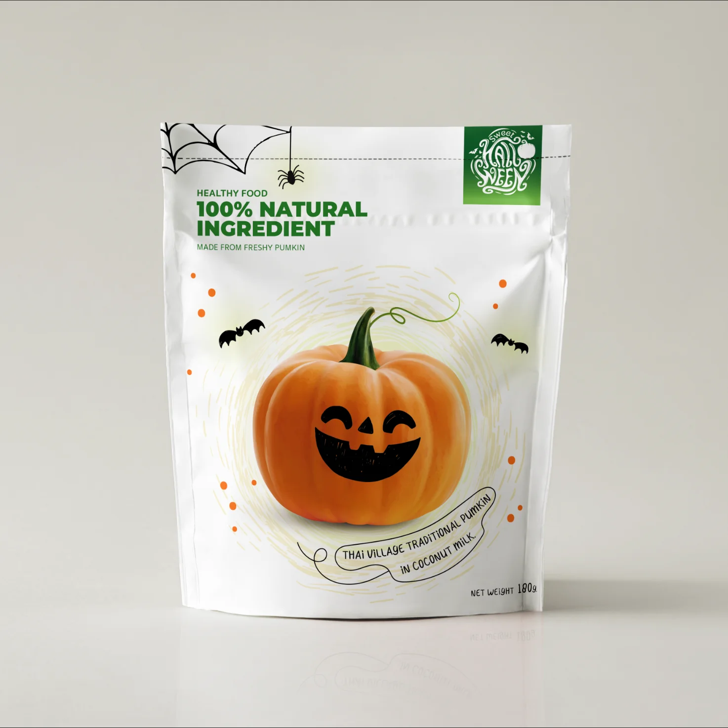 Healthy Food Pumpkin Vegetable Snack Soft Texture for All Age Healthy and Delicious Nutrition made in Thailand