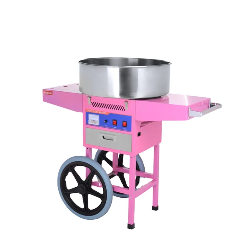 
Wholesale Electric Commercial Candy Floss Machine Mini Home Floss Cotton Candy Machine 