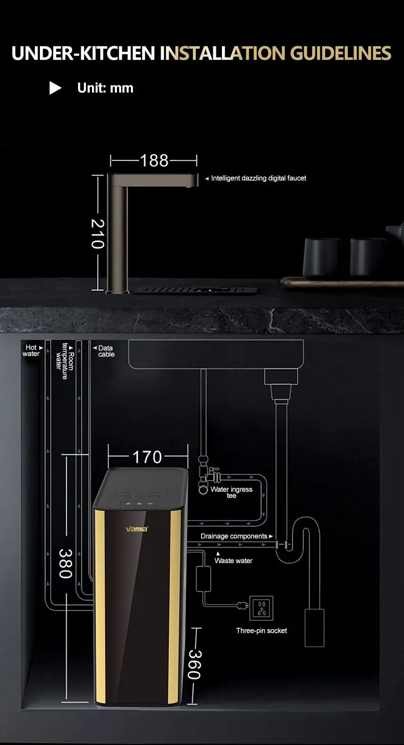 Filtering equipment sterile membrane filter water purifier machine salt purifier machine commercial water purification system