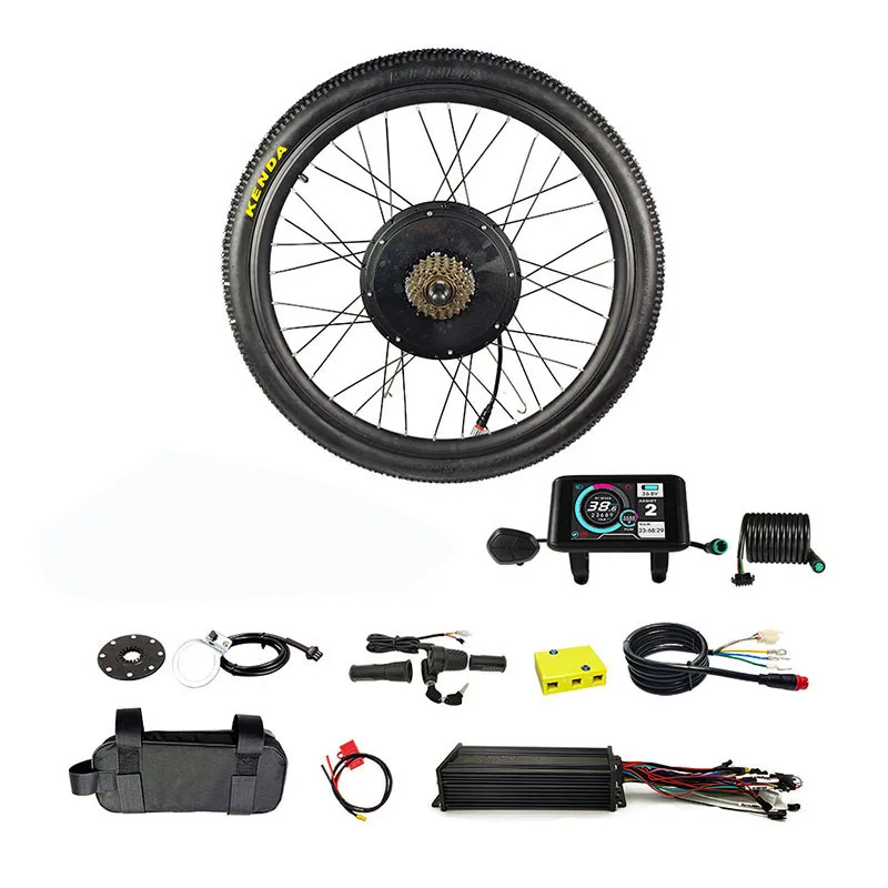 Hot Sale Bldc Hub Motor 48v 60v 1500w 1800W Electric Bicycle Kit with Direct Brushless Hub Motor and 20-29 Inch Wheel