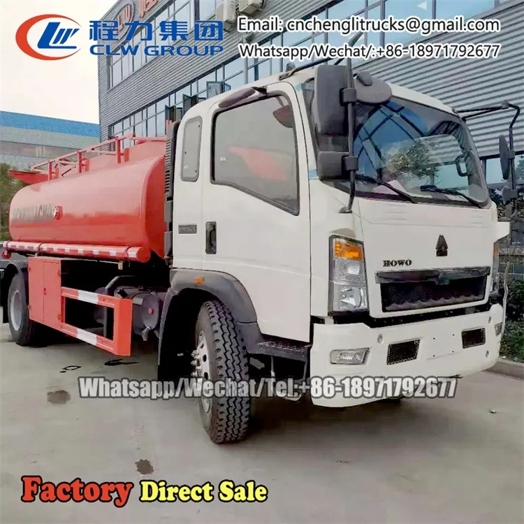 Китай sinotruk howo заправка Автоцистерна 4x2 12cbm 10ton топливный бак для продажи