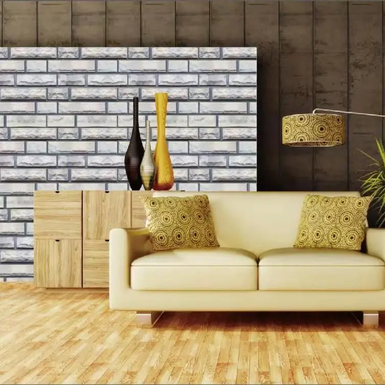 custom wall paper 3d home peel and stick waterproof and oil-proof kitchen and bath wallpaper wall paper home decoration