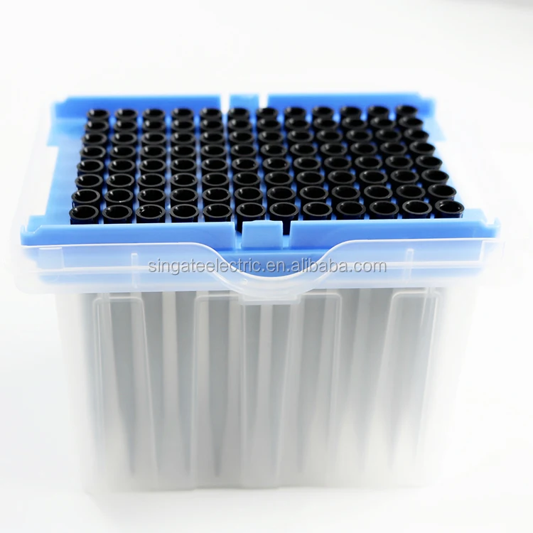 Wide Bore Conductive Robotic Pipette Tips 200ul 300ul 1000ul Sampling Tips Individual Packing
