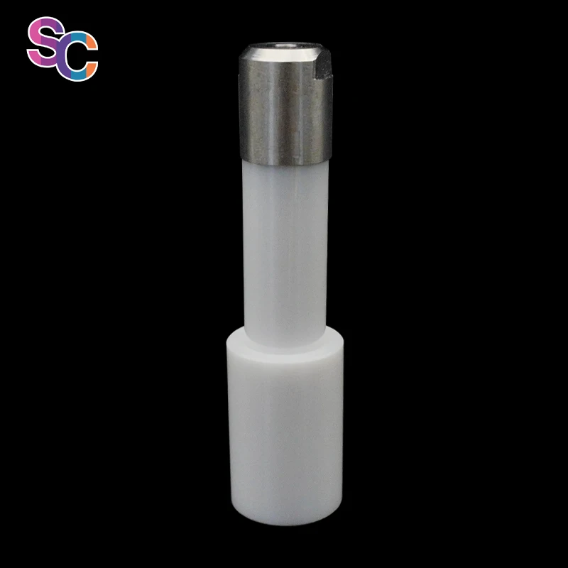 High polish wear-resistant zirconia ceramic ball valve sleeve zirconium oxide parts