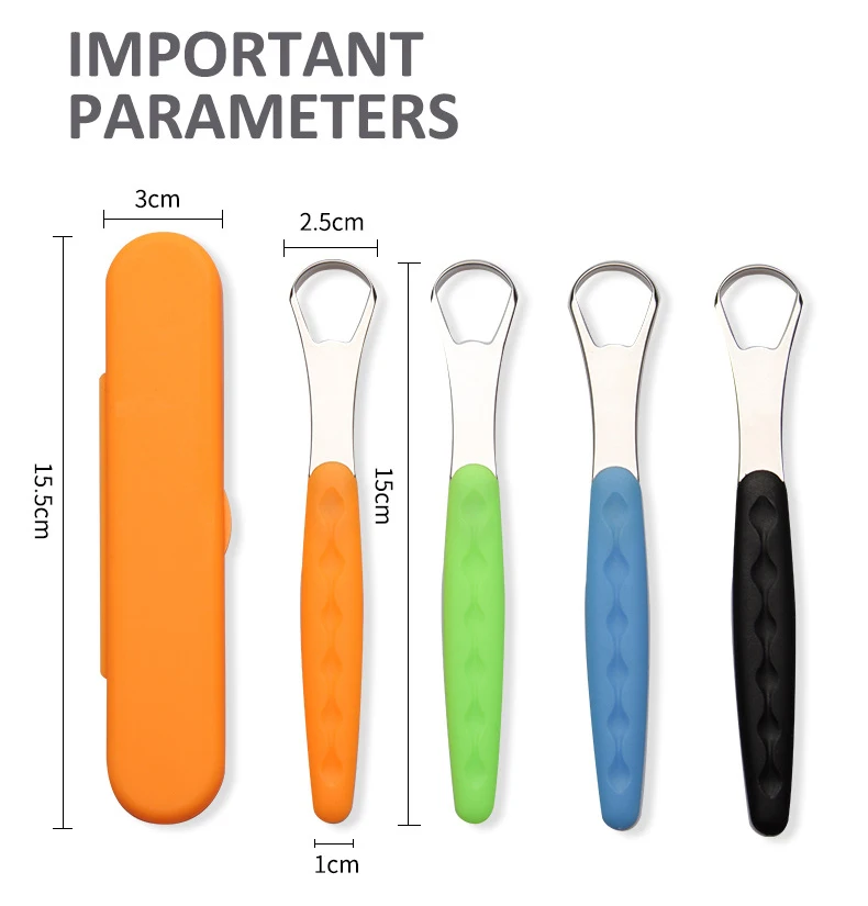Tongue Scrapers Cleaner Stocking Stuffers for Kids Women Men Healthy Oral Care Tongue Cleaner Easy to Use Help Fight Bad Breath