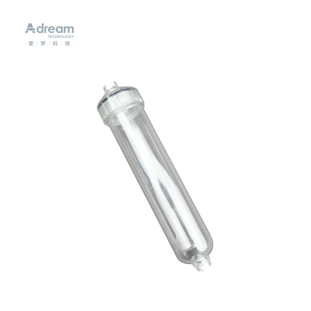 Refillable 10 inch Clear Filter Cartridge   Alkaline/Resin/Mineral Filter