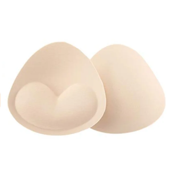 Reusable  Adhesive Bra Pads Invisible Breast Inserts Breathable Push-Up Cups Swimsuits Bikini Made Comfortable Sponge Material
