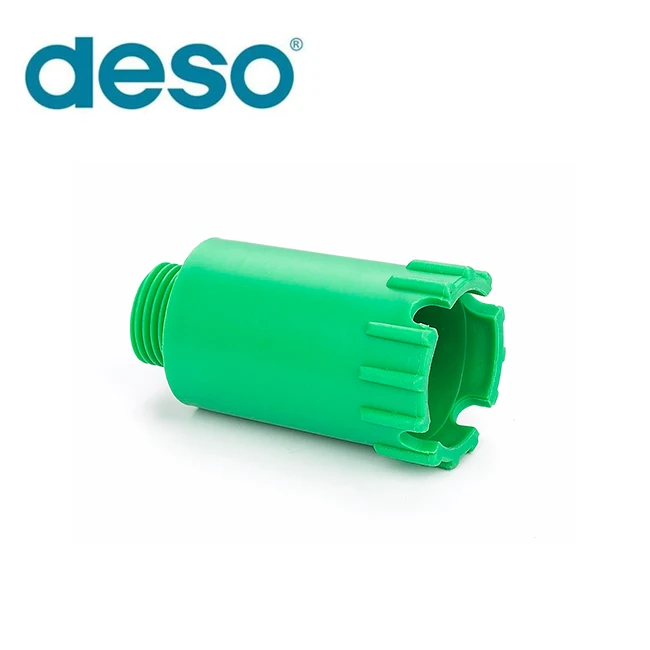 DESO Custom Wholesale Plastic PPR Water Supply Fittings Double Female Tee Water Mixer High Quality Plumbing Materials