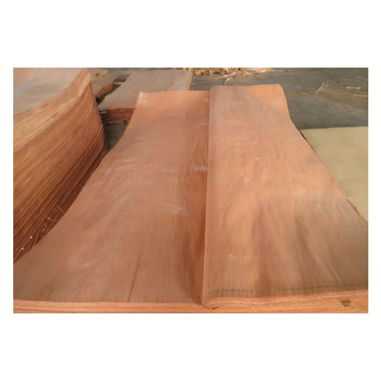 A grade Rotary Cut mahogany red oak veneer sheets for furniture decoration