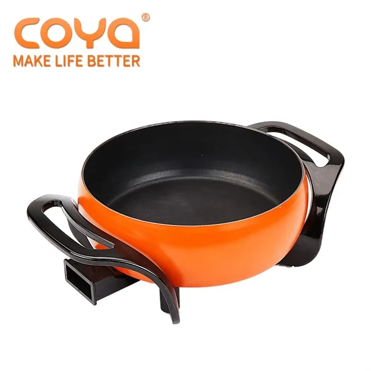 Factory Wholesale Price Electric Skillets Portable Household Electric Skillet And Cooking Pot