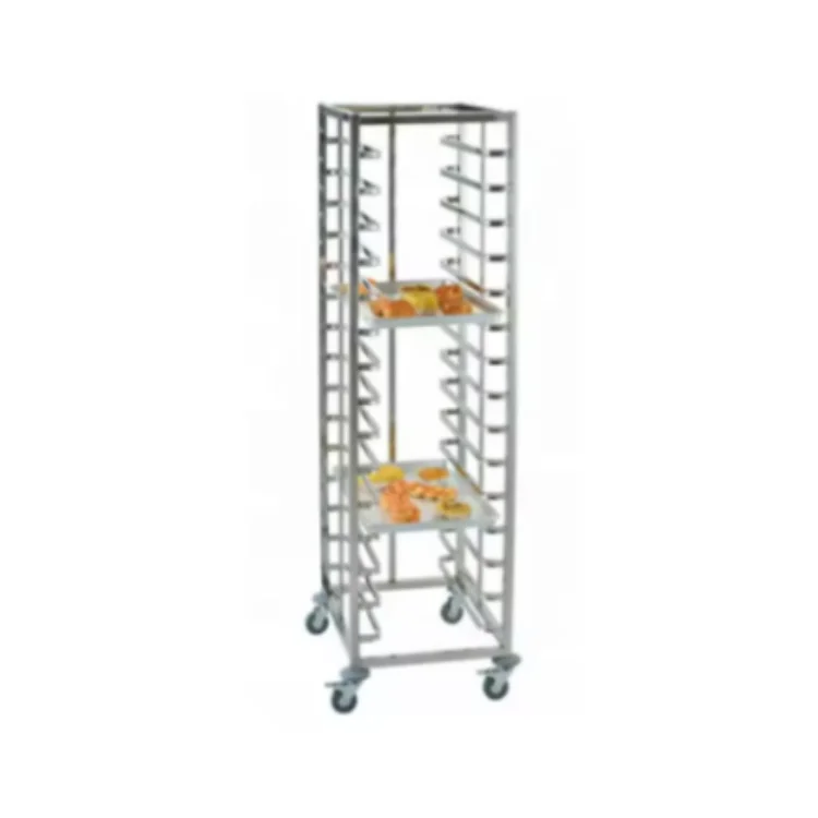 Bakery Equipment Baking Wheeled Oven Trolley Bun Pan Rack