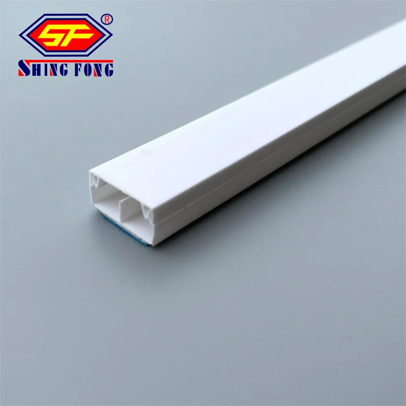 Full sizes Self Adhesive PVC Wiring Chute Cable Goulotte