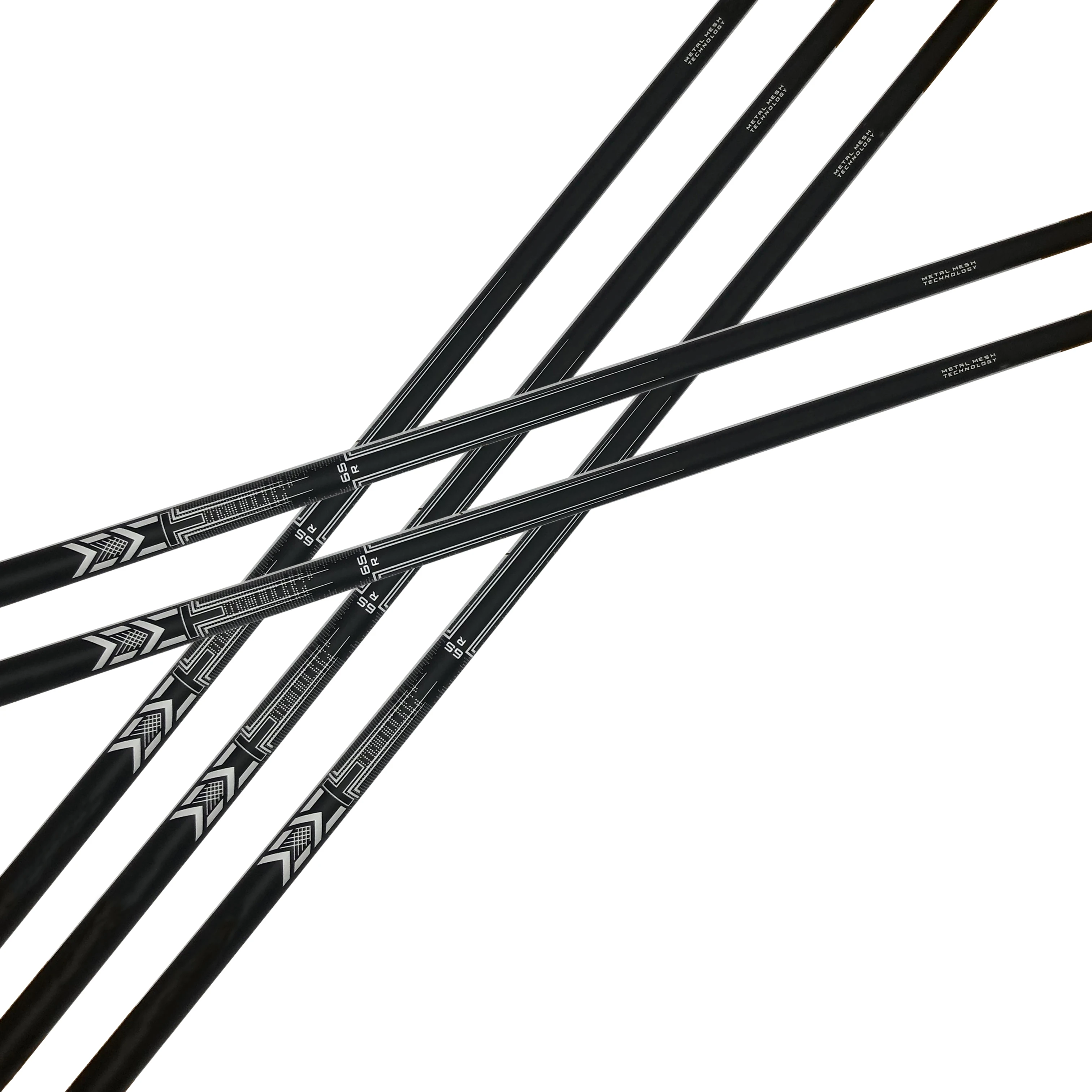 Вал для гольфа оптовая продажа изготовленный на заказ с графитовым покрытием OEM логотип черная углеродистая сталь Железный вал клюшек