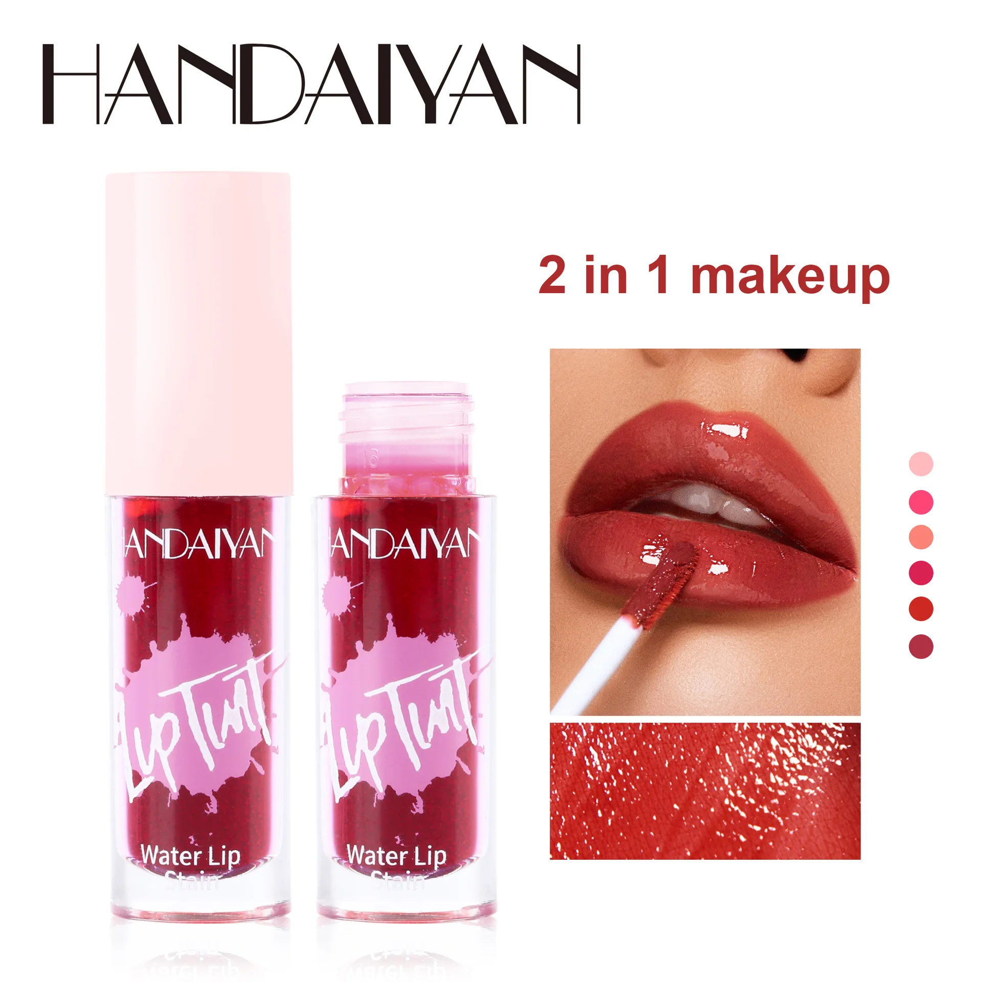 2-in-1makeup beauty products matte liquid lipstick water lip stain liptint lipgloss lip and cheek tint rebranding lip tint