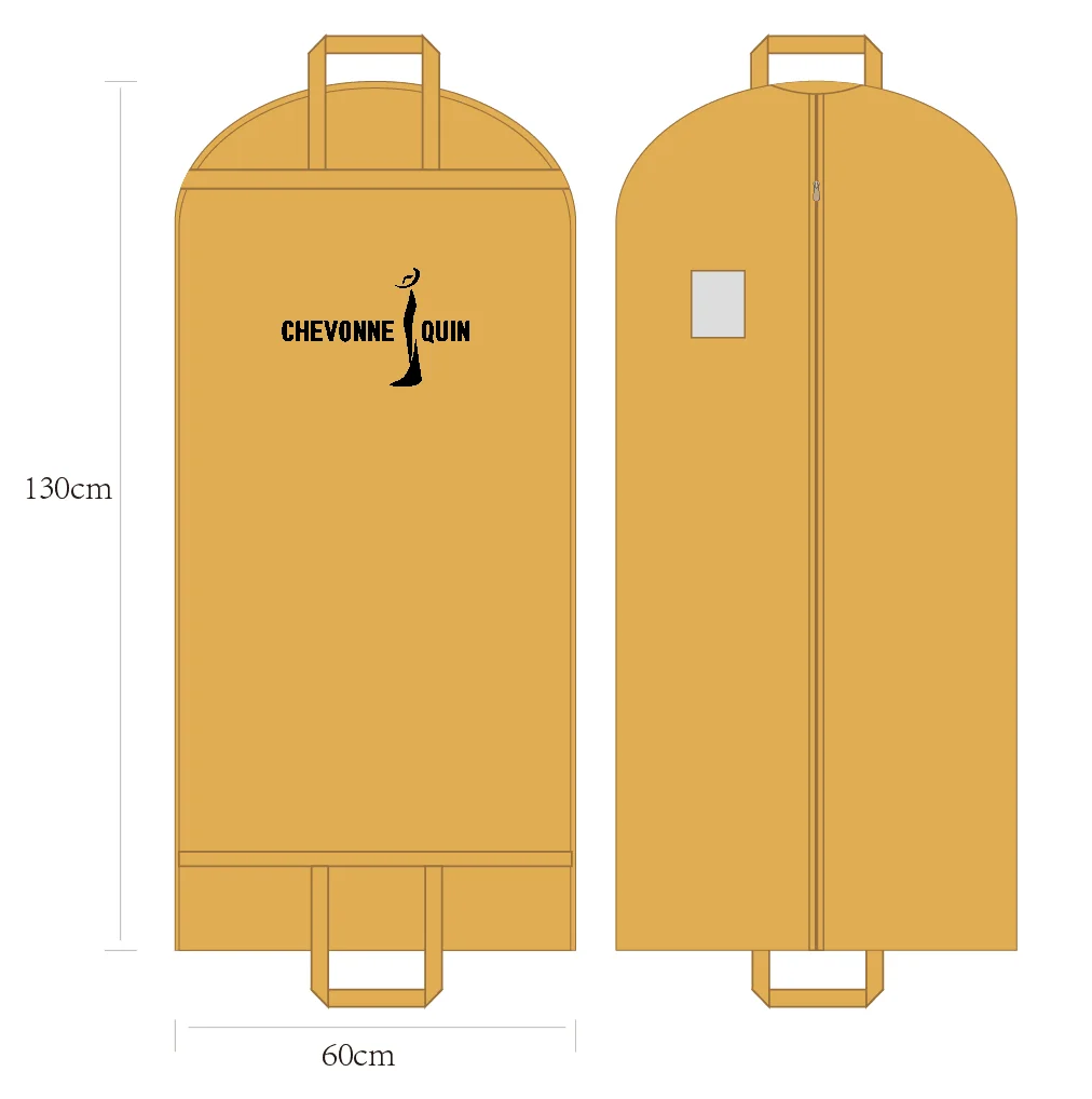 wholesale non-woven garment bags fabric dust proof storage packing garment clothes men suits