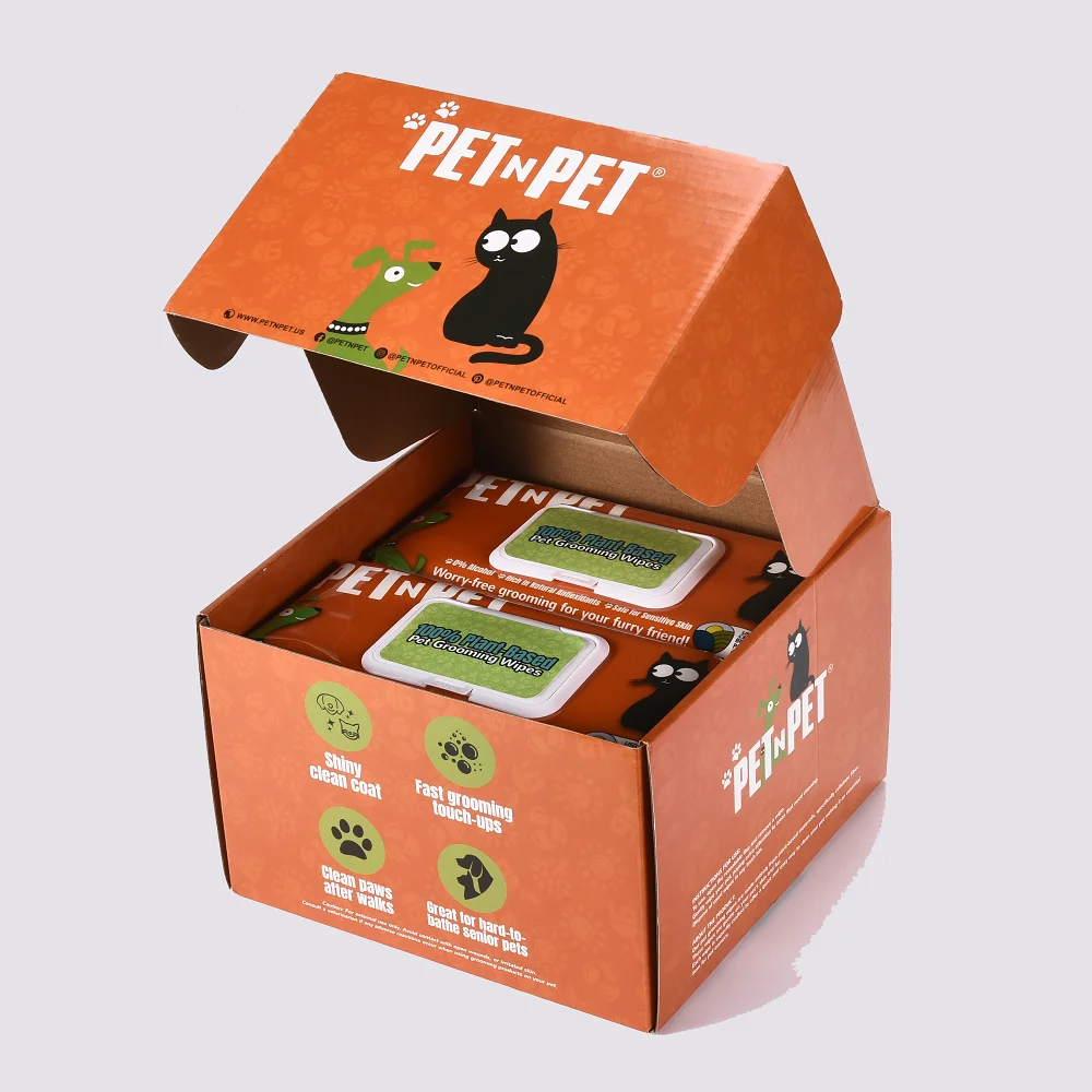 Wholesale Unscented Pet Supplies Disposable Pet Grooming Ultra Thick & Soft Alcohol Free Dogs And Cats Cleaning Pet Wet Wipes