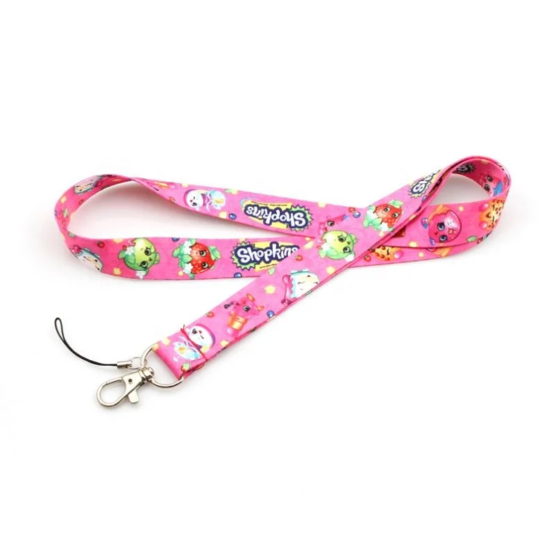 Custom Polyester Keychain Children Love Disneyer Lanyards