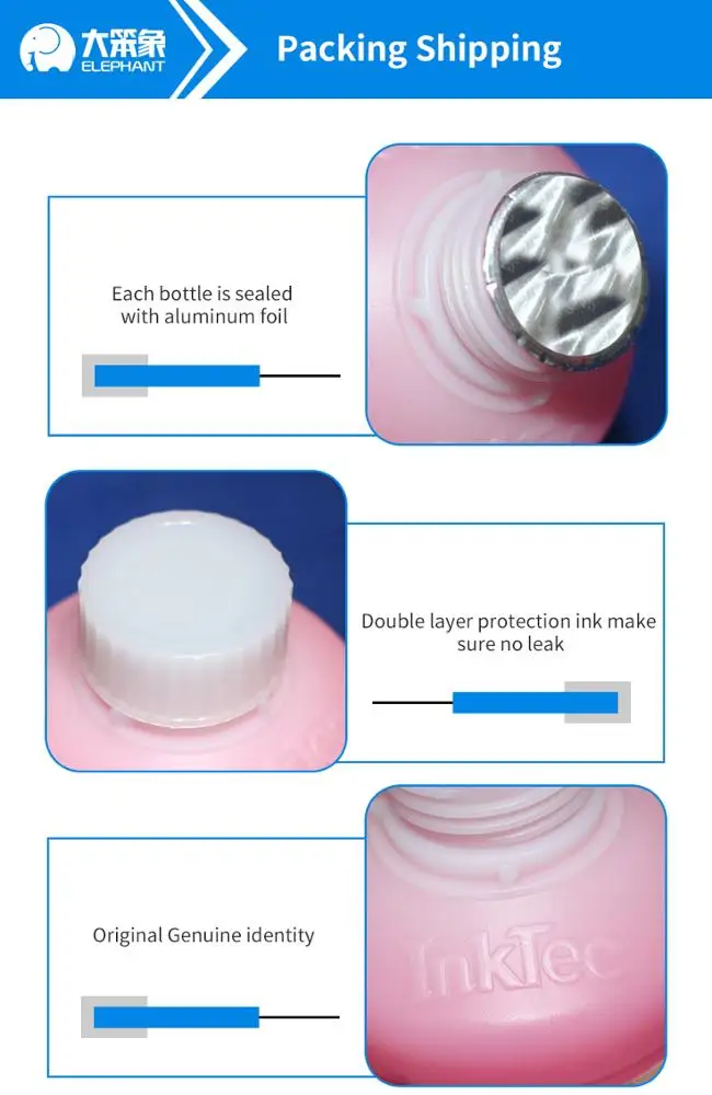 Korea DTI 6 colors 1000ml inktec sublinova smart ink sublimation for L313/L310/L805